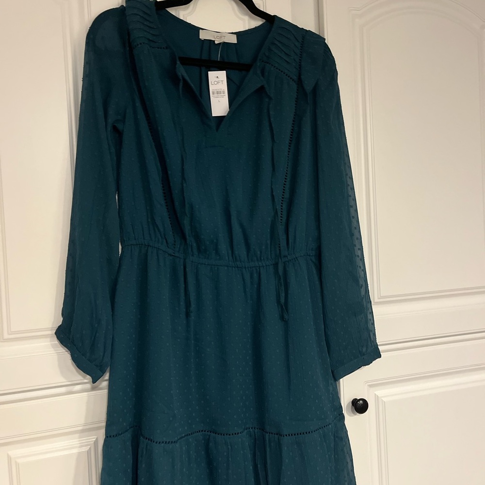 Loft empire wait mini dress